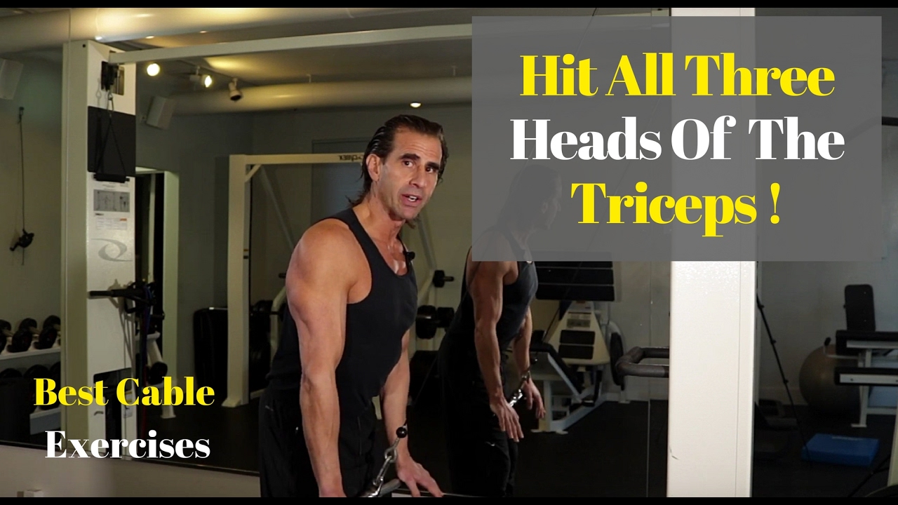 Tricep Routine For Definition - Muscle Building Over 40 - Gold Card Fitness